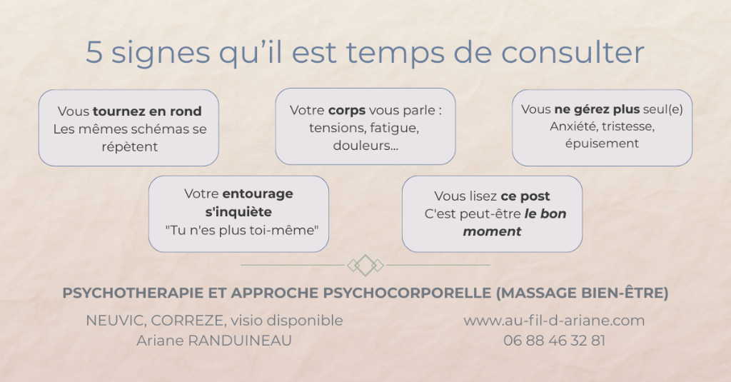 illustration 5 signes qu'il est temps de consulter