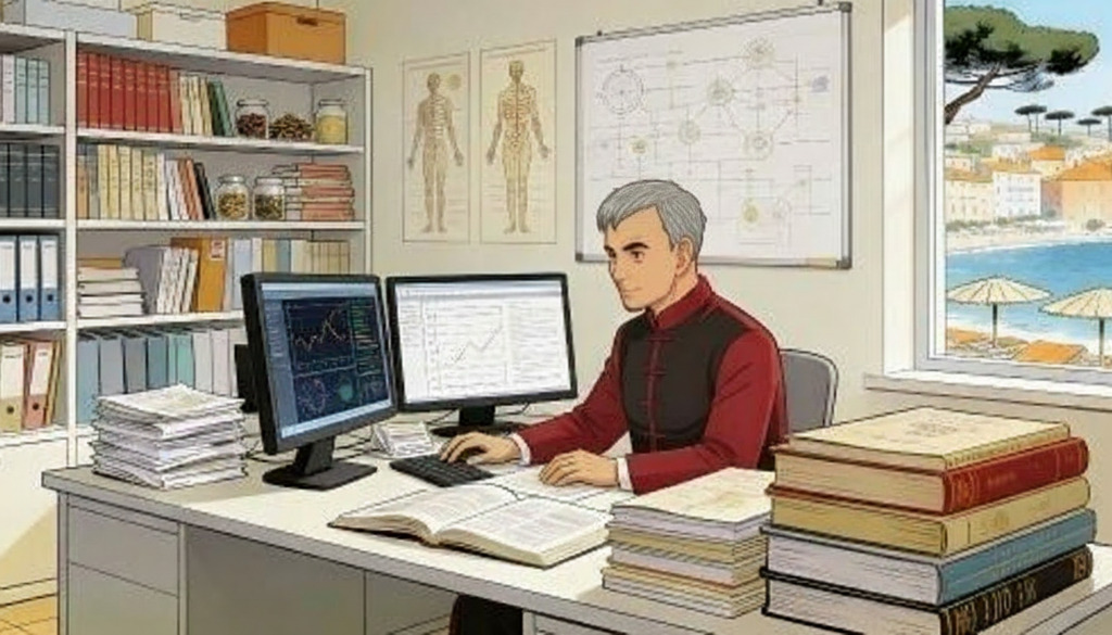 illustration Veille professionnelle sur l'évolution de la recherche en Médecine Traditionnelle Chinoise