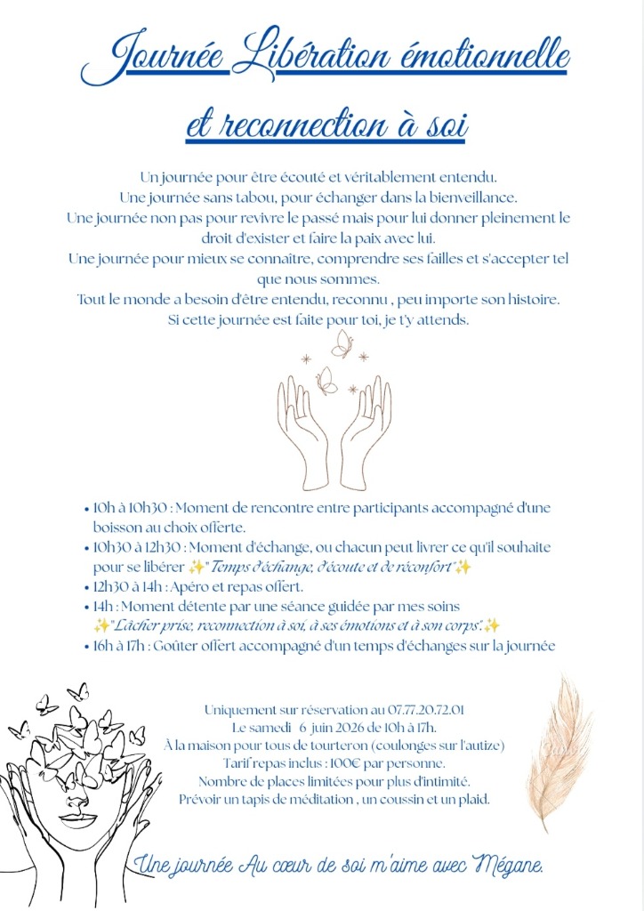 illustration Journée de libération émotionnelle et de reconnection à soi