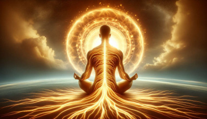 illustration IMMERSION AU COEUR DE SOI - ACTIVATION KUNDALINI