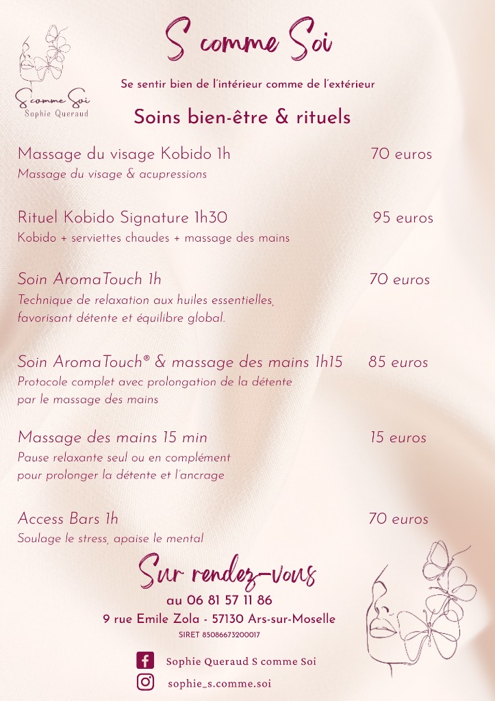 illustration Soins bien-être et rituels