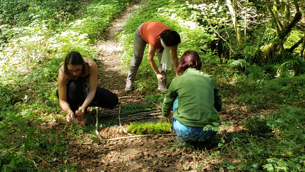illustration dimanches : 29 mars, 26 avril, 31 mai. Laisse toi guider dans une immersion au cœur de la nature… et de toi 😉🌸