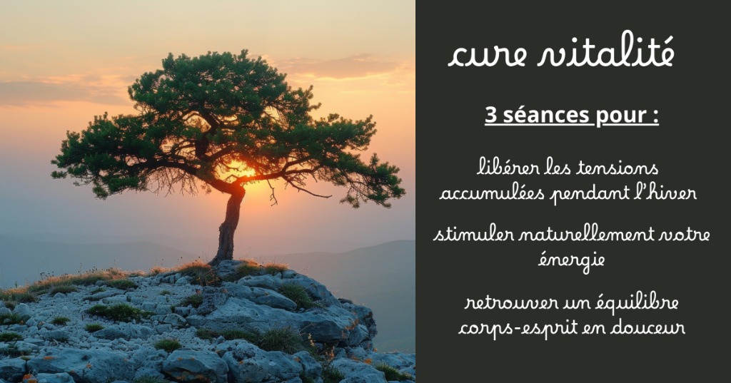 illustration Cure vitalité offre 10% sur les 5 premières réservations