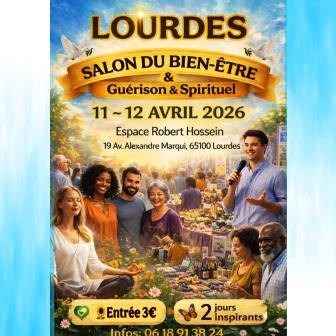 illustration Salon du bien-être à Lourdes 11 et 12 Avril 2026