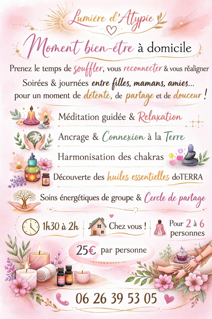 illustration Atelier bien-être à domicile