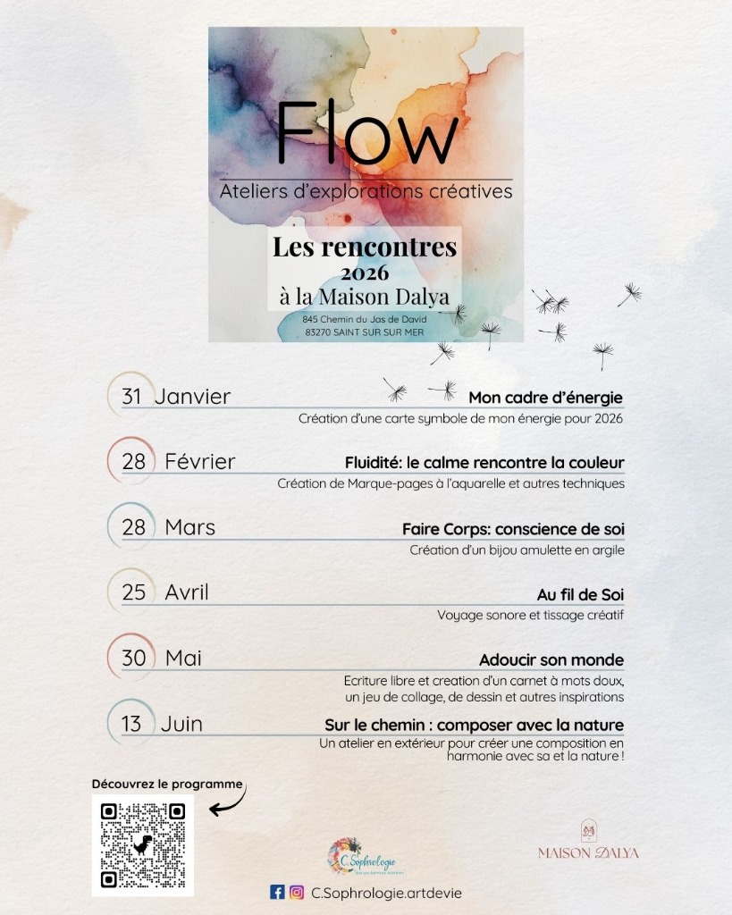 illustration FloW - Ateliers d'explorations créatives