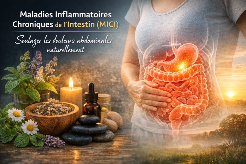 illustration MICI : soulager les douleurs abdominales en complément du suivi médical