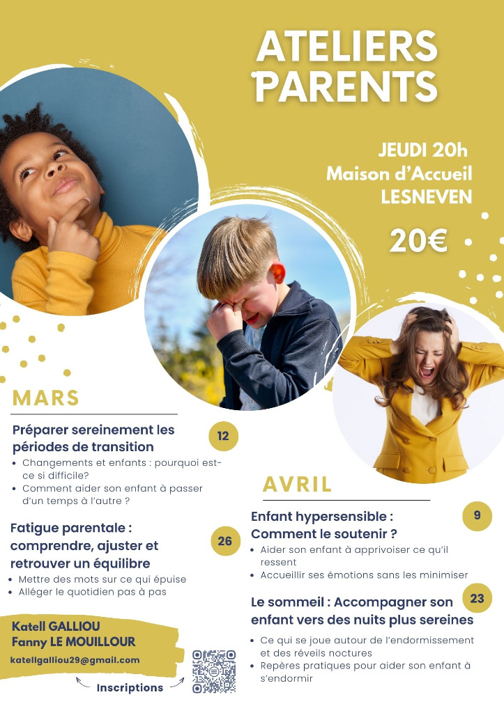 illustration Ateliers Parents à Lesneven – Un temps pour souffler et trouver des clés concrètes