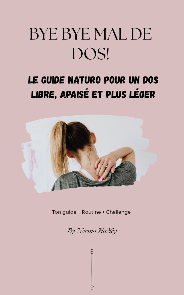 illustration Ebook bye bye mal de dos