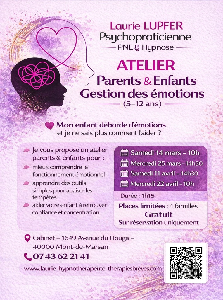 illustration PARENTS & ENFANTS - Gestion des émotions chez l'enfant
