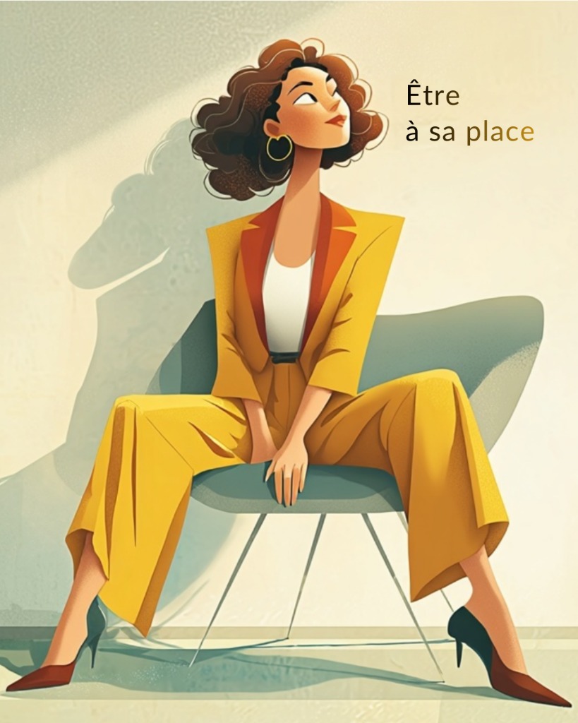 illustration Se sentir légitime dans sa vie ou dans son travail