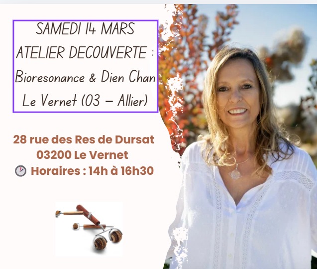 illustration 📅 SAMEDI 14 MARS – ATELIER DÉCOUVERTE : Biorésonance & Dien Chan