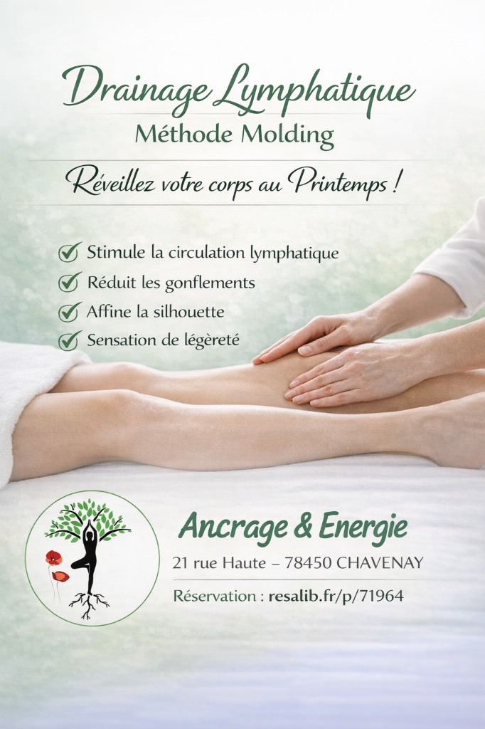 illustration DRAINAGE LYMPHATIQUE / MOLDING