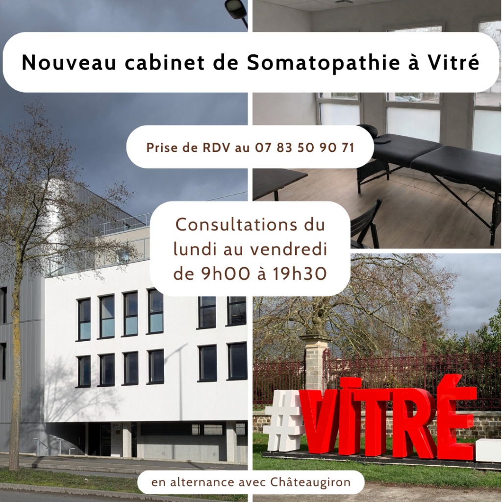 illustration Nouveau cabinet de Somatopathie à Vitré