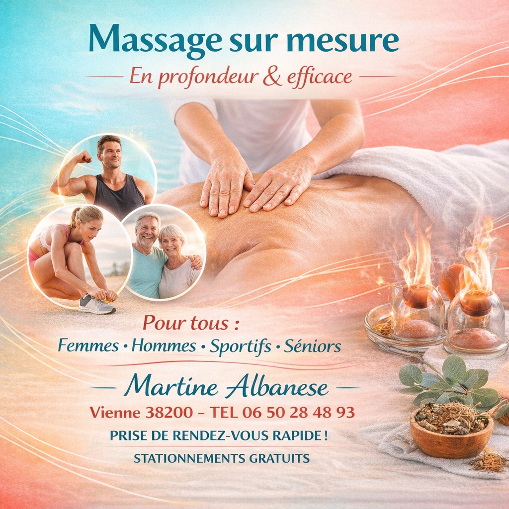 illustration Massage sur mesure qui agit en profondeur – Vienne