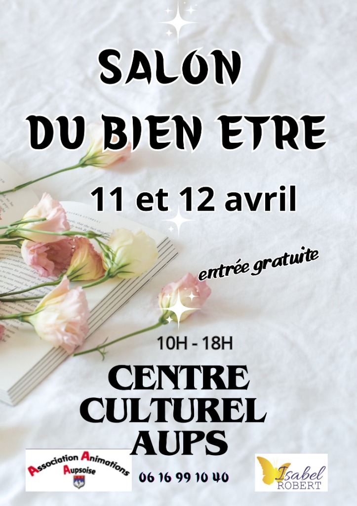 illustration Salon du Bien être à Aups