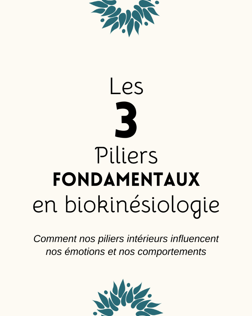 illustration Les 3 piliers qui influencent nos émotions et nos comportements