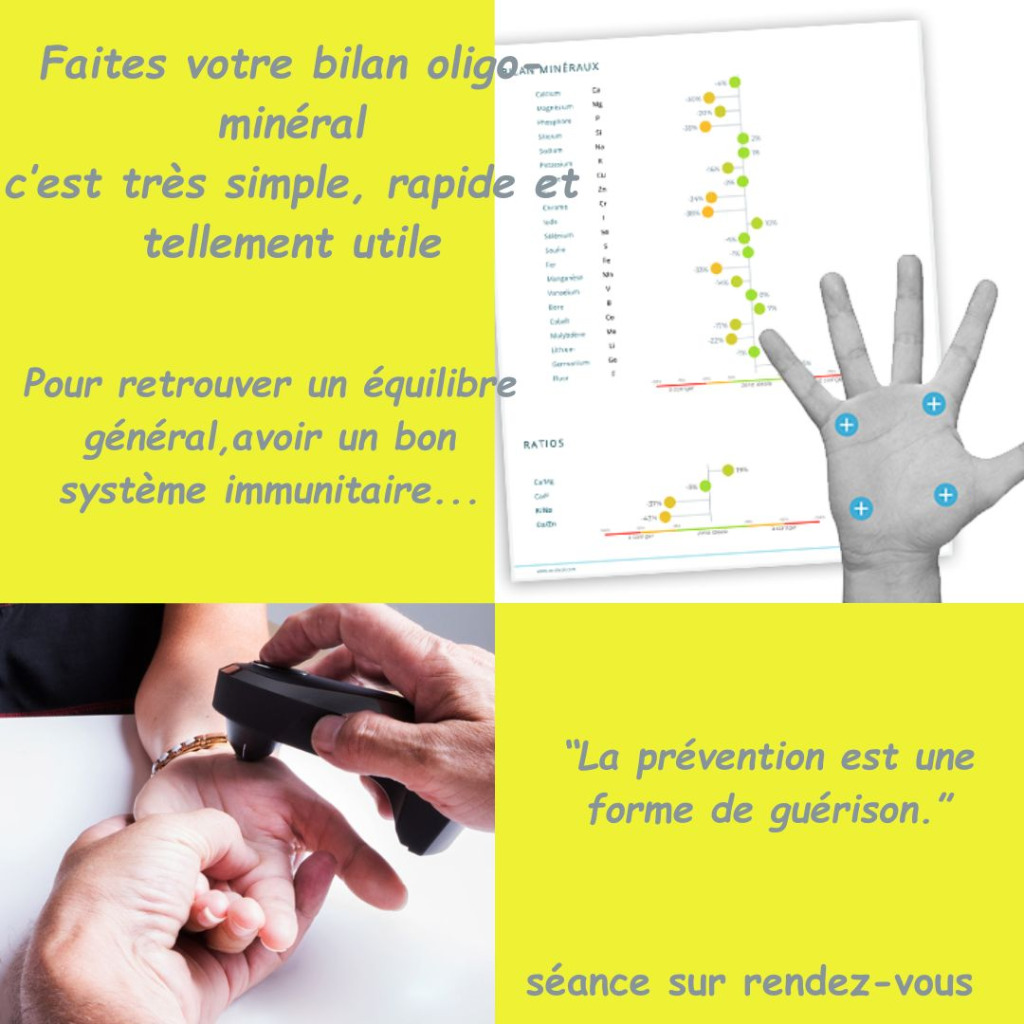 illustration Le bilan des vitamines et des oligo-éléménts permet de retrouver un équilibre parfait pour une bonne santé