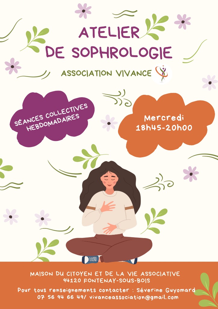 illustration Séance de sophrologie et méditation