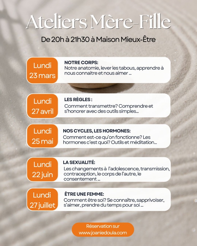 illustration Atelier mères/filles