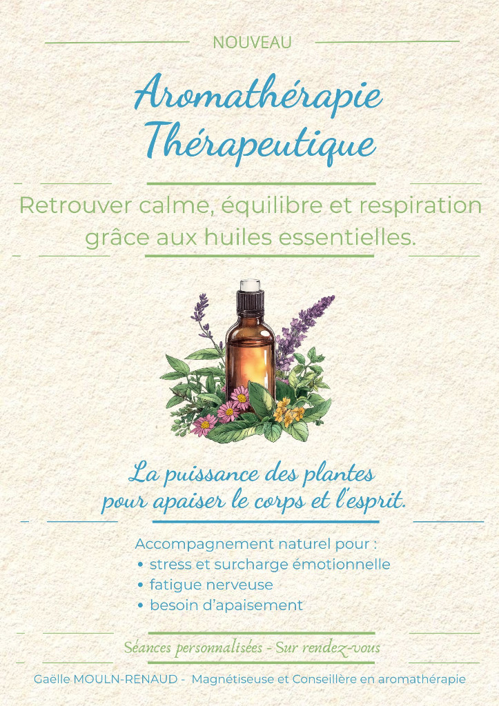 illustration Aromathérapie Thérapeutique