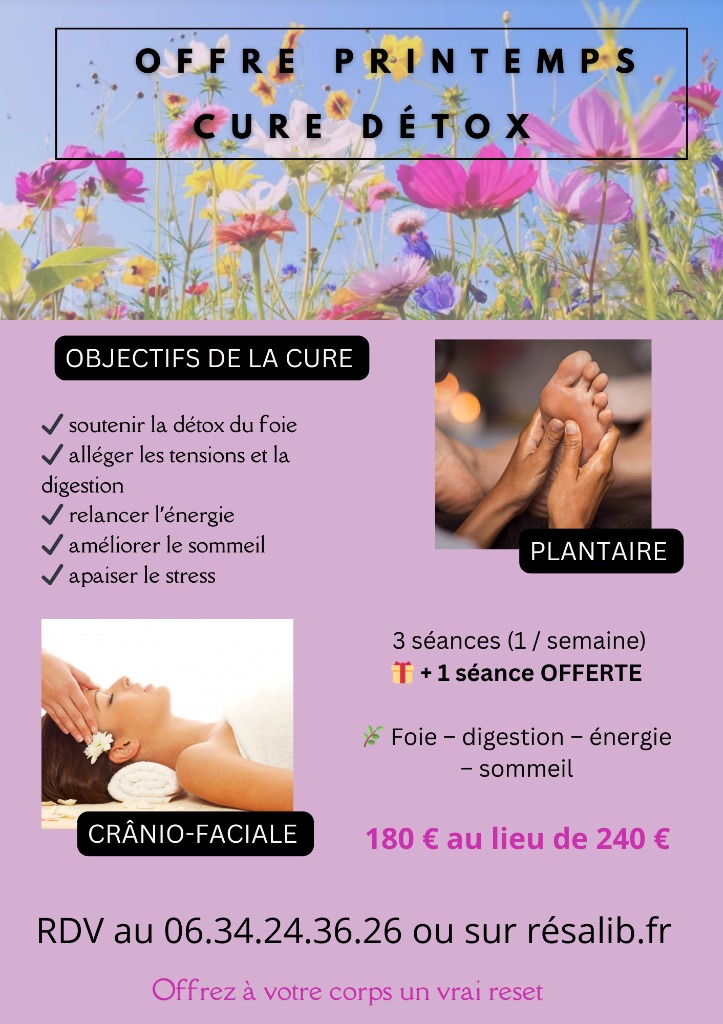 illustration Cure Détox de Printemps