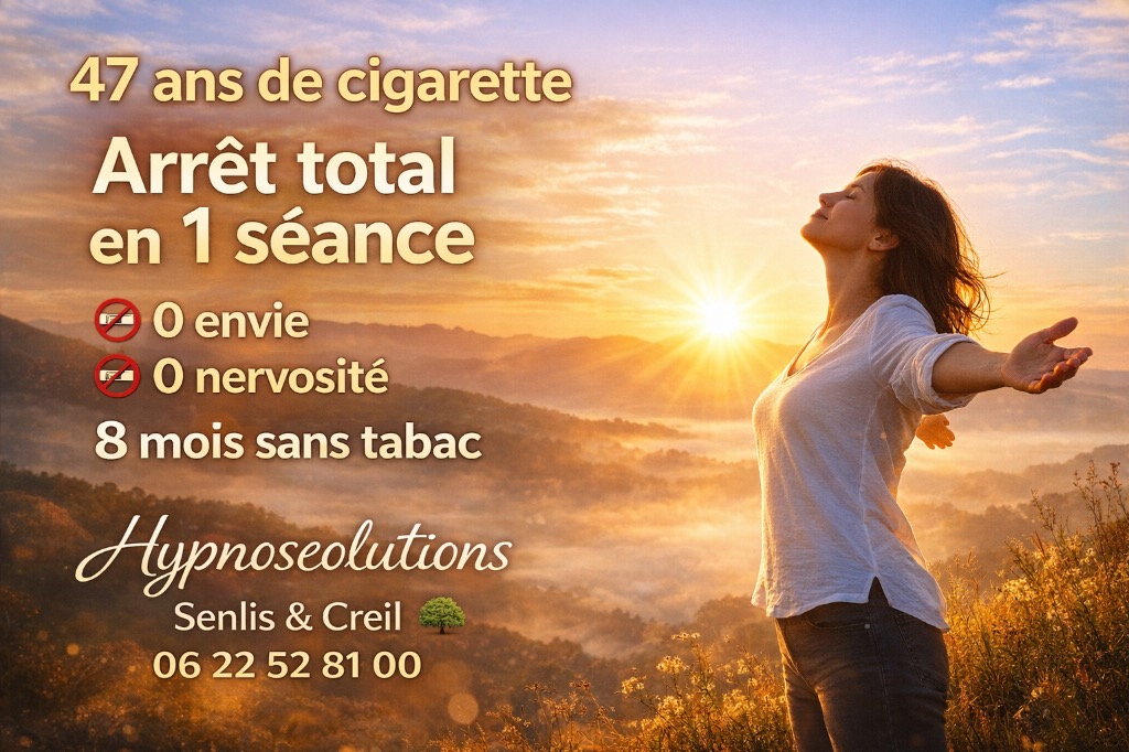 illustration 47 ans de cigarette . . . Arrêt du tabac en 1 séance