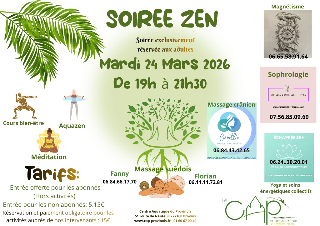 illustration Soirée Zen