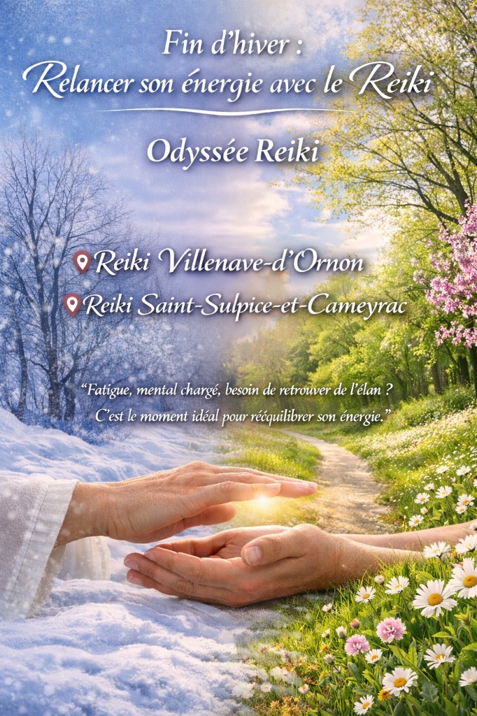 illustration Fin de l'hiver - relancer son énergie grâce au Reiki