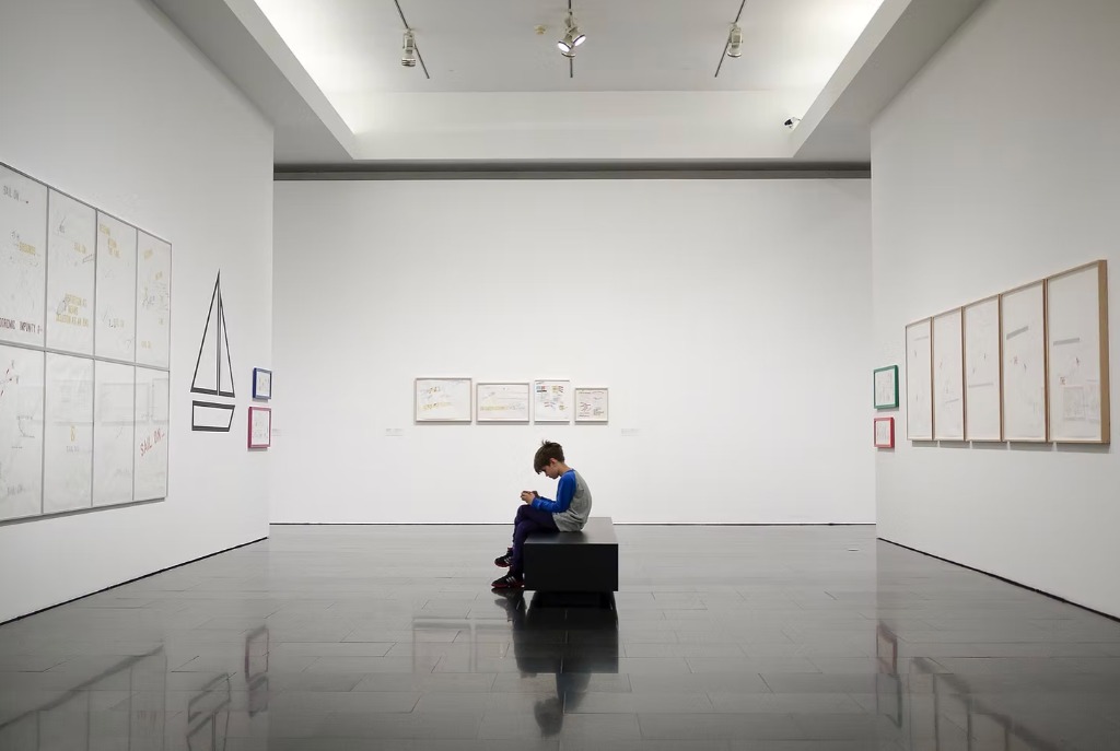 illustration Le silence n’est pas vide, il vibre de l’absence