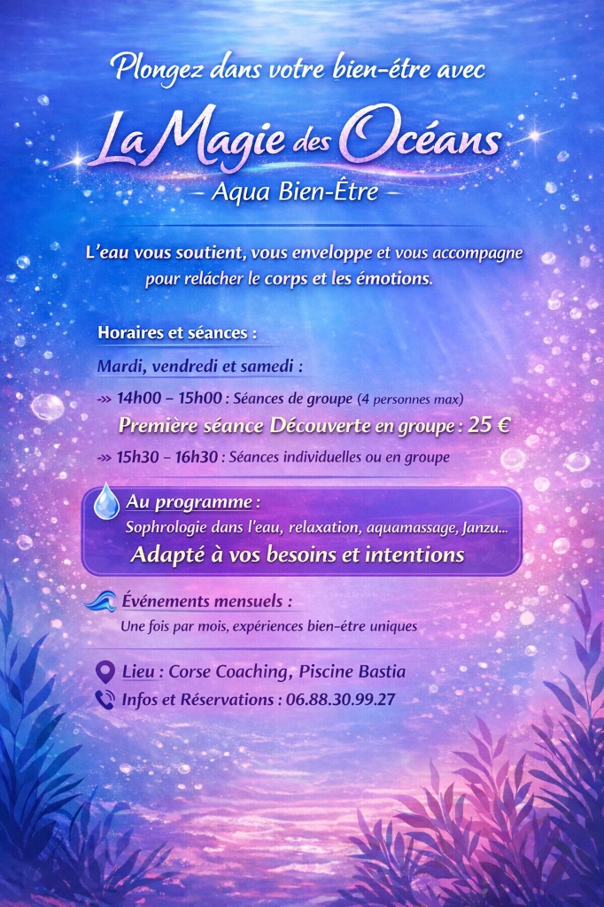 illustration Aqua Bien-Être Séance Découverte