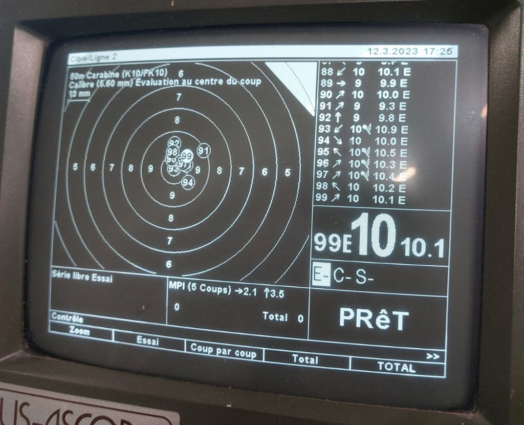 illustration entraînement mental sur tir à la carabine