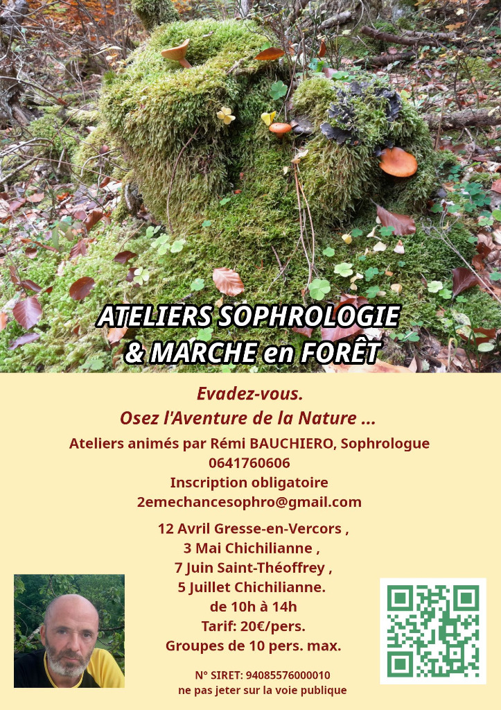 illustration Ateliers Sophrologie et Marche en Forêt