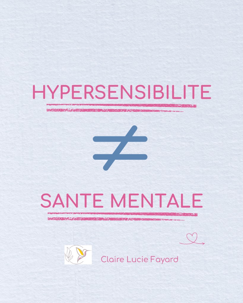 illustration Hypersensibilité et santé mentale