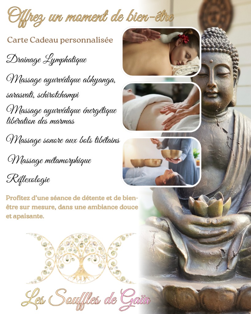 illustration Douceur de Gaia, le Bien Etre chez Les Souffles de Gaia
