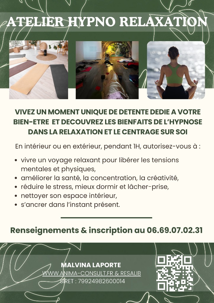 illustration ATELIER HYPNO RELAXATION