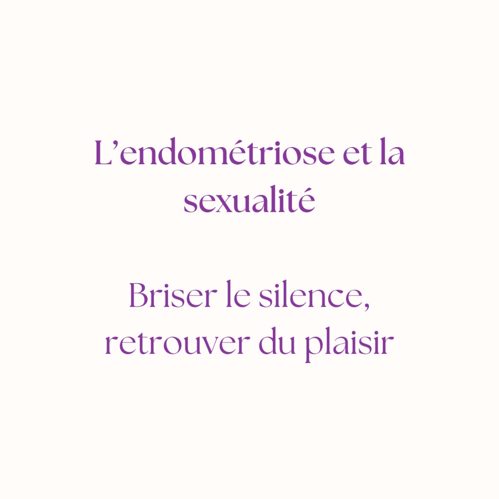 illustration L'endométriose et la sexualité