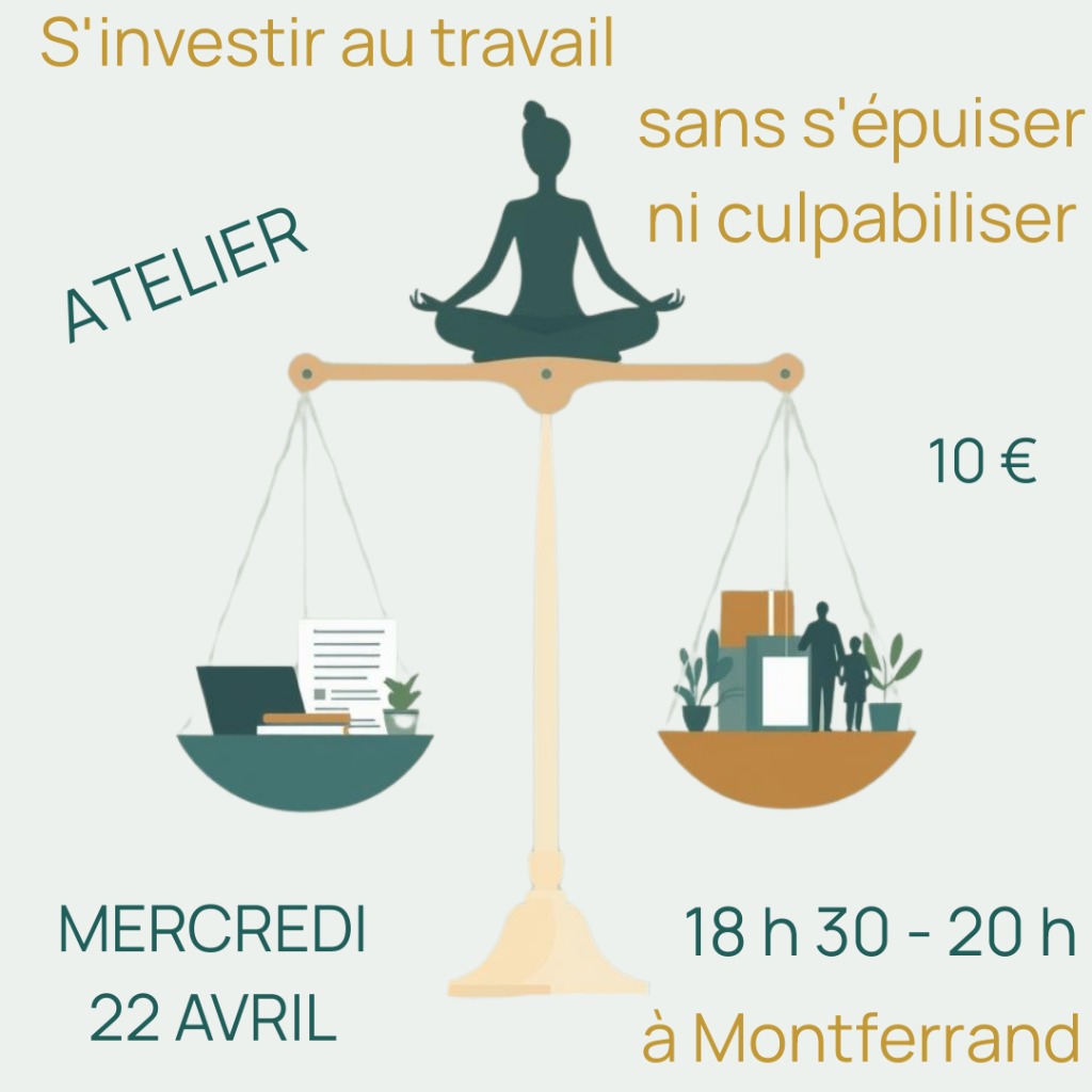 illustration S'investir au travail sans s'épuiser ni culpabiliser