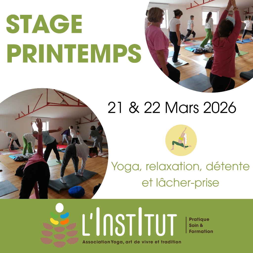 illustration Stage de Yoga ( il y a un lien entre le yoga et l’hypnose)
