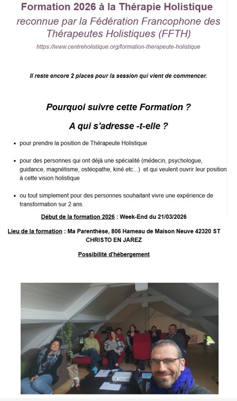 illustration Formation Thérapeute Holistique 2026