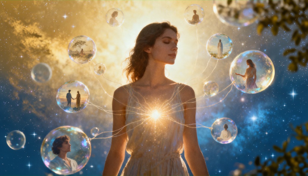 illustration Soin karmique des mémoires de l'âme