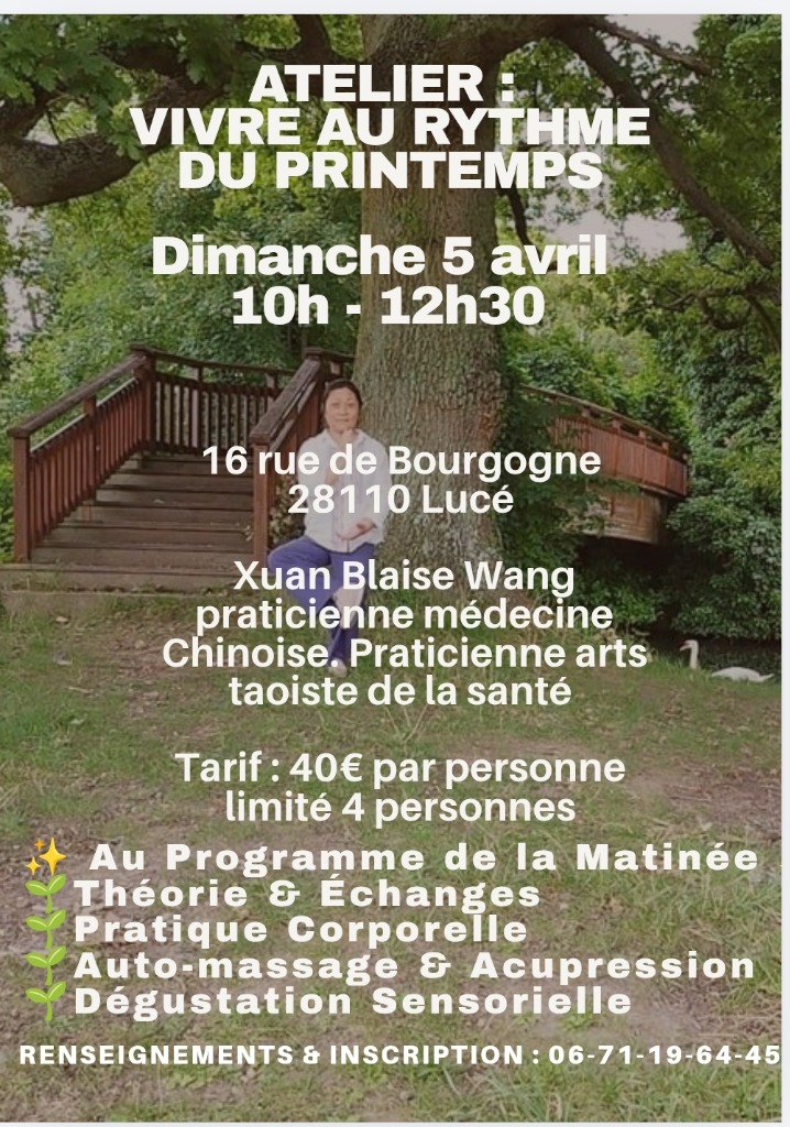 illustration Vivre au rythme du printemps