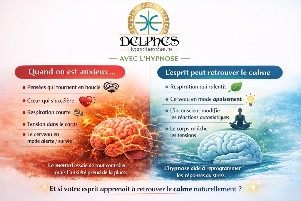 illustration L' hypnose, un outil puissant pour gérer l anxiété