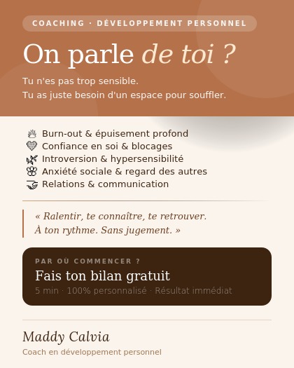 illustration Bilan bien être mental offert