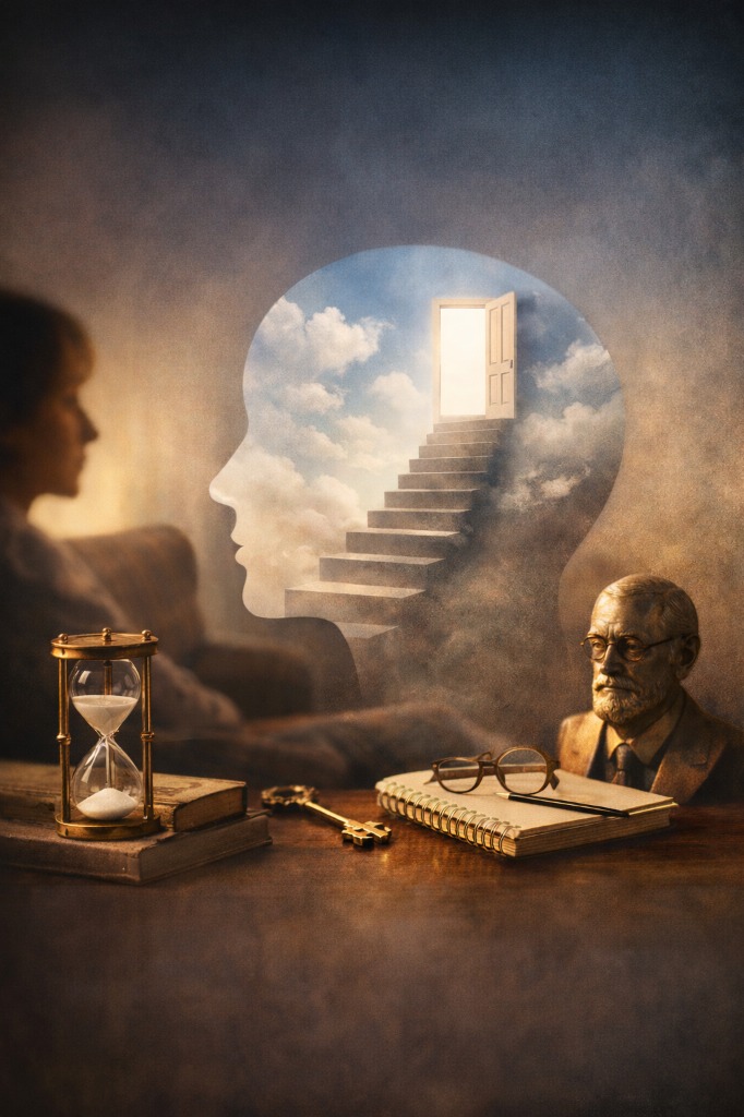 illustration Psychanalyse et exploration de soi