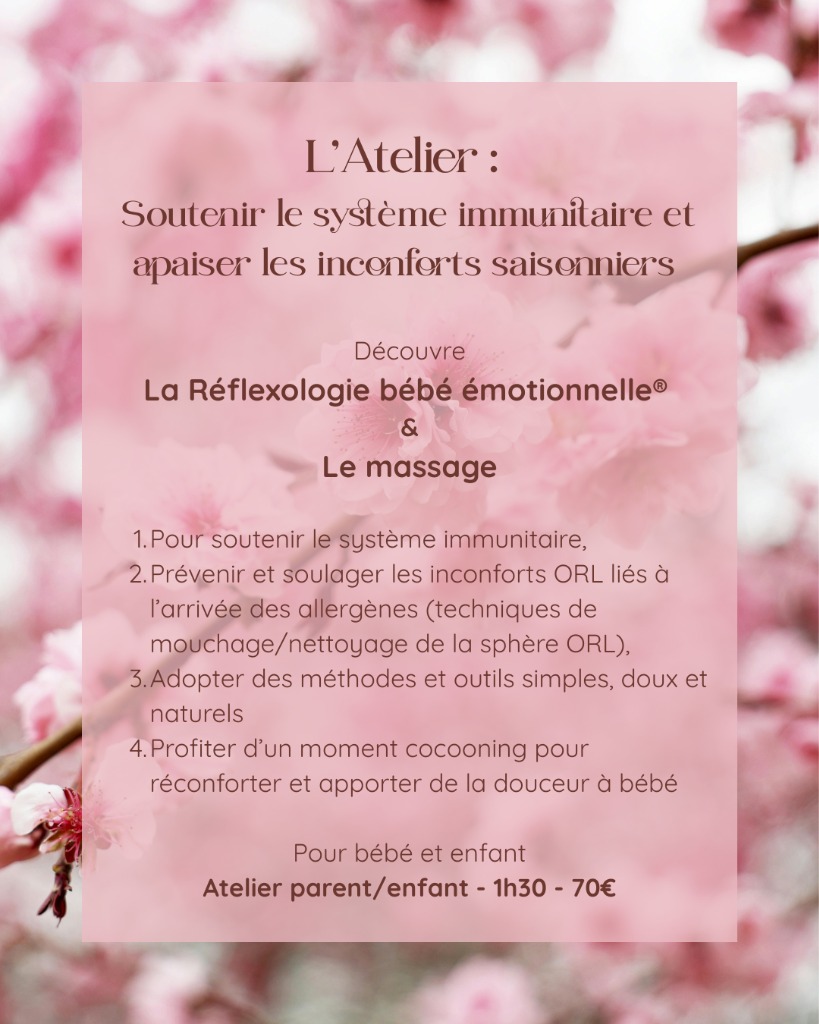 illustration Apaiser l'enfant face aux allergènes du Printemps