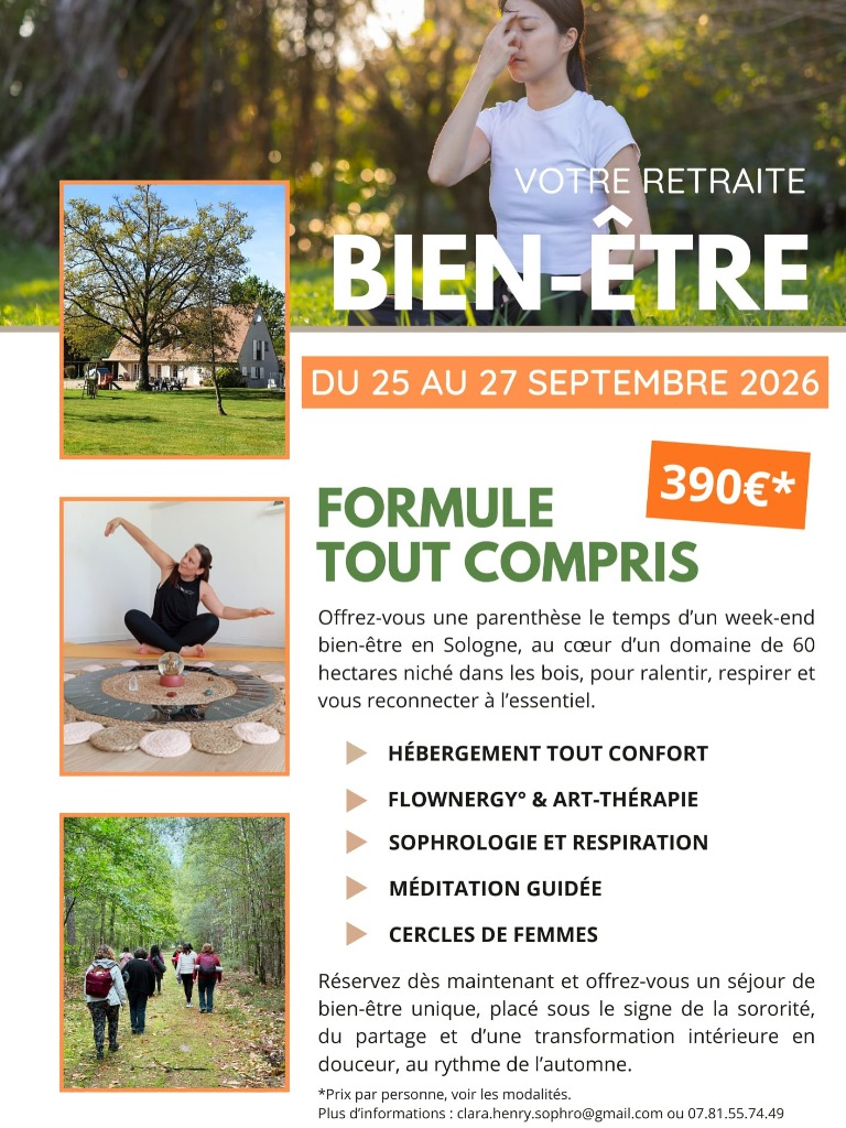 illustration Week-end bien-être spécial Automne