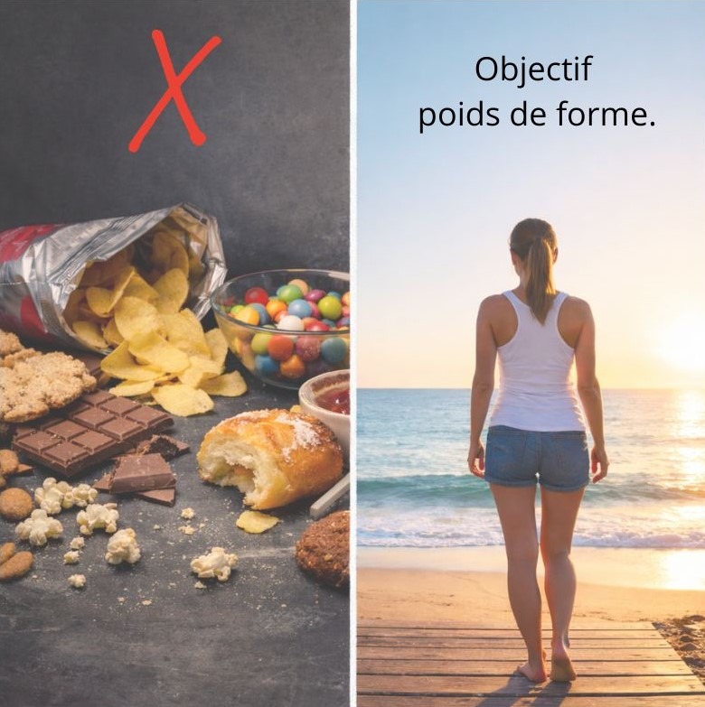 illustration Le printemps arrive : objectif poids de forme !