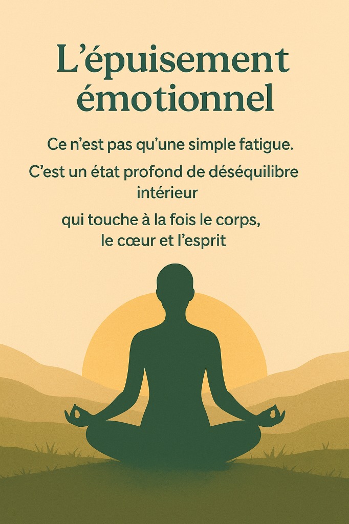 illustration L'épuisement émotionnel