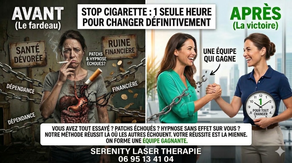 illustration ARRETER DE FUMER DANS 1 SEULE HEURE